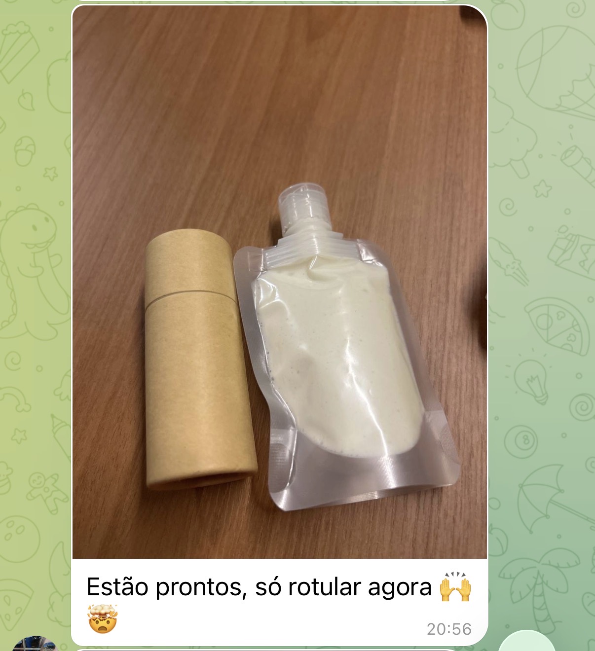 Aluna AGS em prática