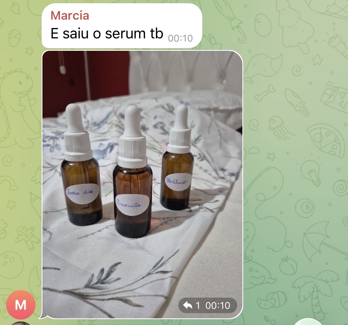 Aluna AGS em prática
