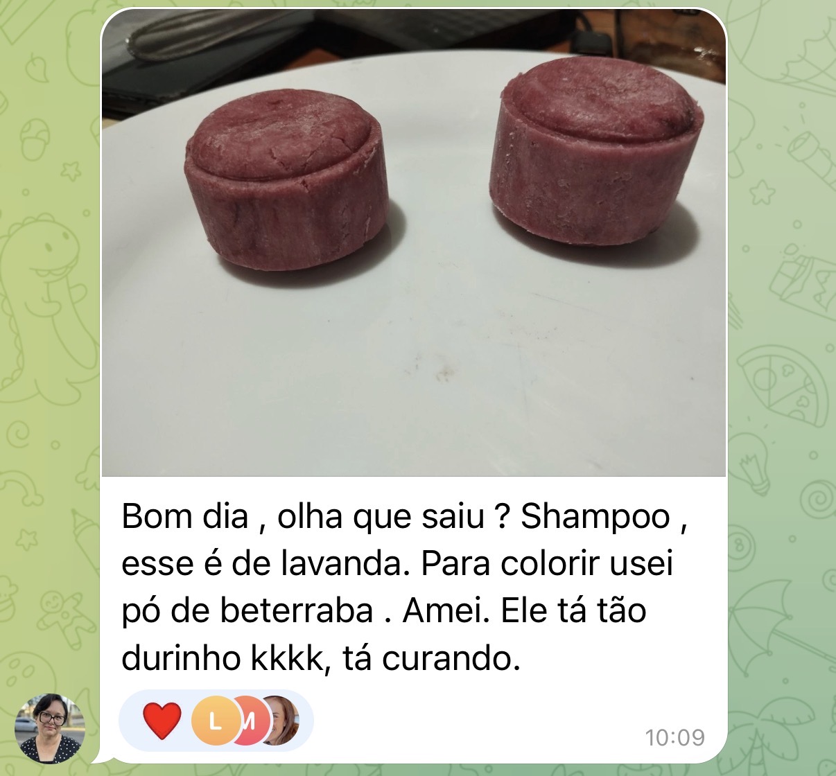 Aluna AGS em prática