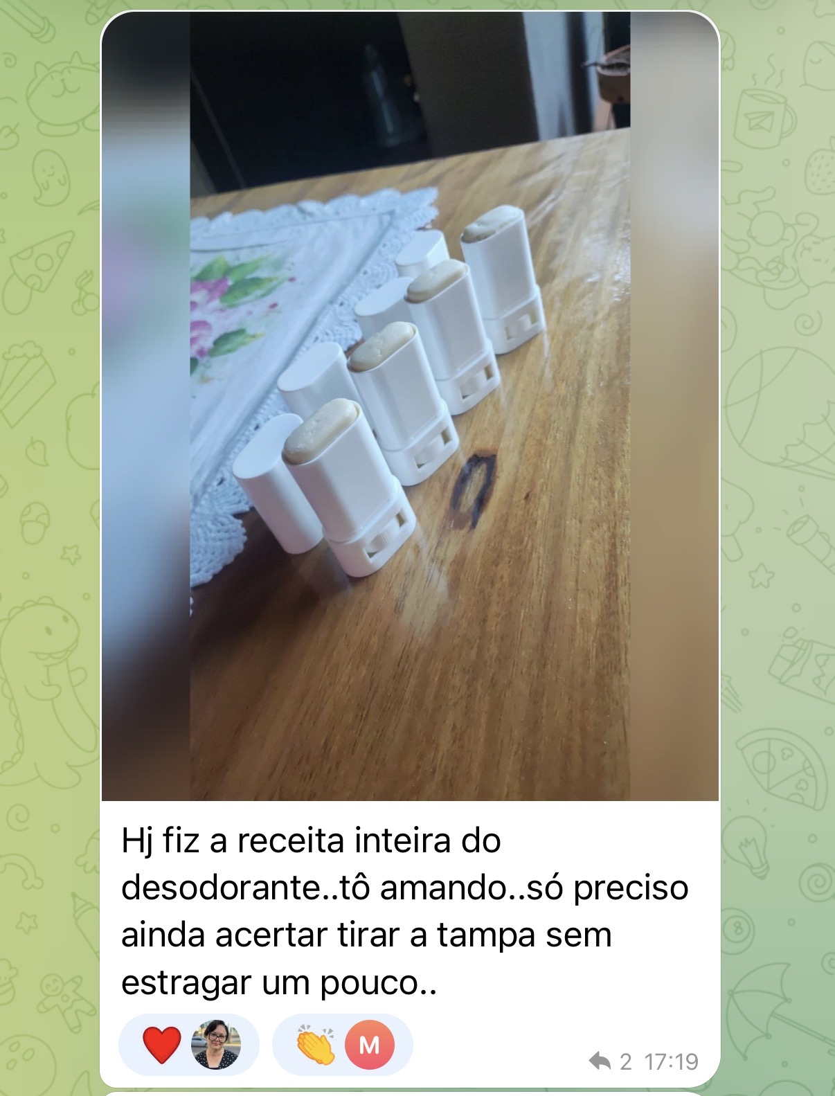 Aluna AGS em prática